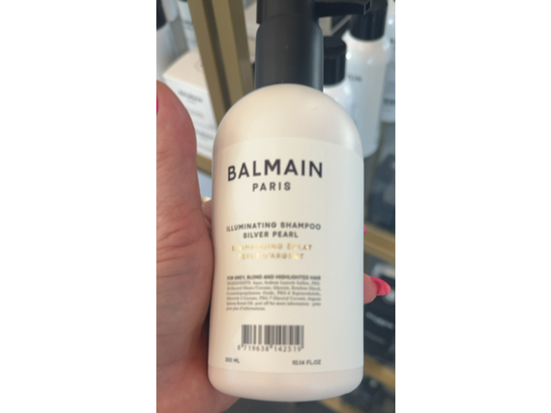 Balmain Paris Illuminating Shampoo, Silver Pearl, 10.14 oz/300 mL