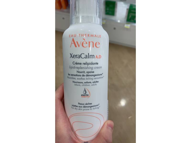 Avene XeraCalm A.D Lipid-Replenishing Cream, 400 mL/13.5 fl oz