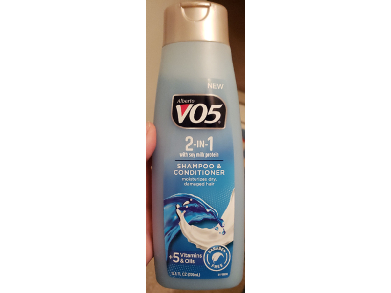 Alberto VO5 2-in-1 Moisturizing Shampoo and Conditioner, 12.5 fl oz / 370 mL