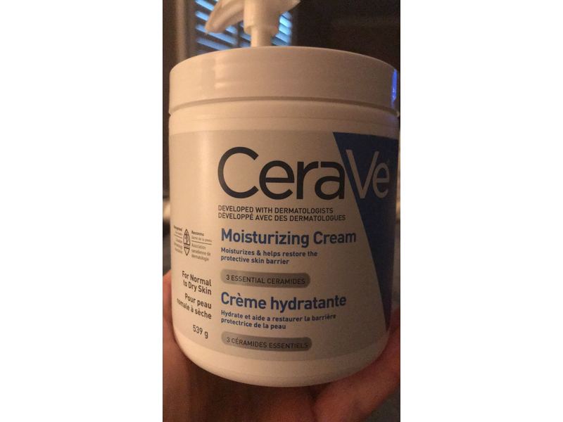 CeraVe Moisturizing Cream, Normal To Dry Skin, 539 g