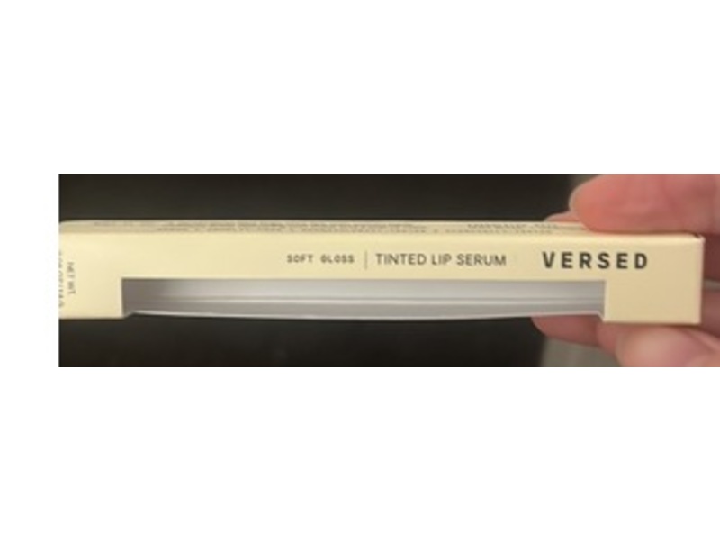 Versed Tinted Lip Serum Gloss, Compliment, 0.06 oz/1.8 g