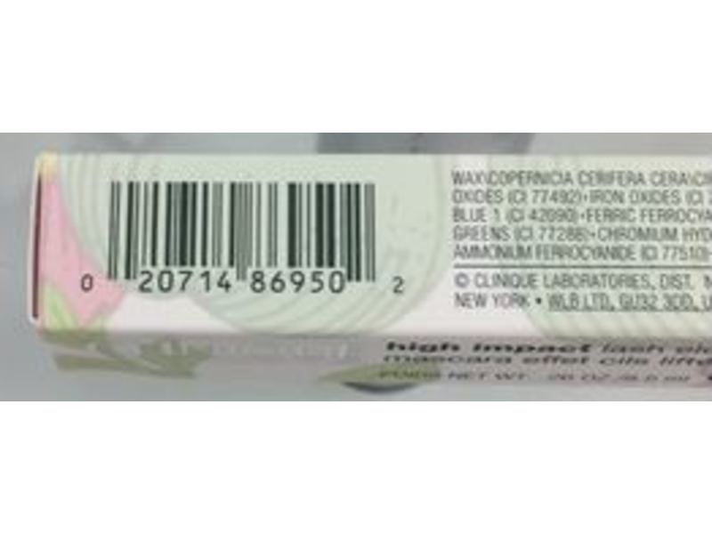 Clinique High Impact Lash Elevating Mascara, Black, 0.28 oz/8.5 mL