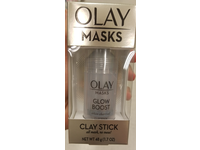 Olay Masks Glow Boost Clay Stick, White Charcoal, 1.7 oz - thumbnail 2