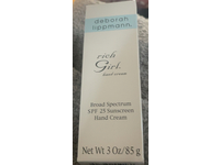 Deborah Lippmann Rich Girl Hand Cream, SPF 25, 3 fl oz/85 g - Image 3