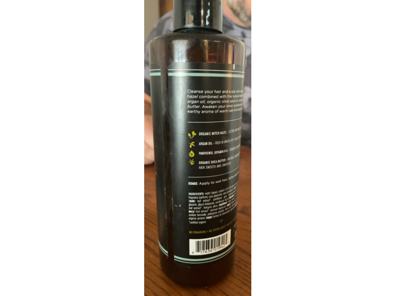 Barrel & Oak 2 In 1 Shampoo & Conditioner, Black Oak, 16 fl oz/473 mL