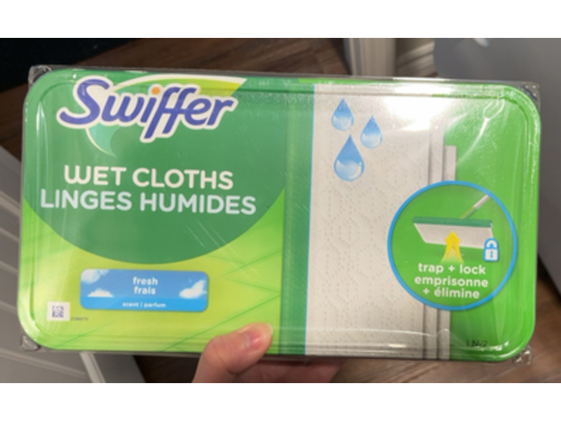 Swiffer Wet Clothes, Fresh Scent, 24 Count