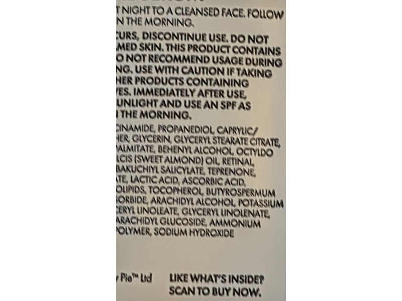 Beauty Pie Youthbomb Extreme Retinal Triple Renewal Serum, 0.10 fl oz/3 mL