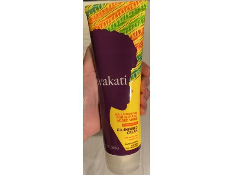 Wakati Oil-Infused Hair Cream, 8.45 oz/250 mL