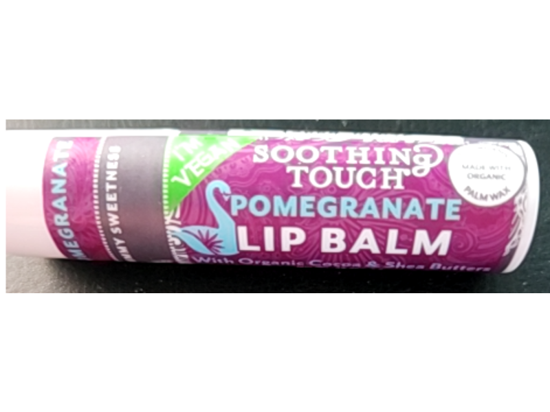 Soothing Touch Lip Balm, Pomegranate, 25 oz/7 g