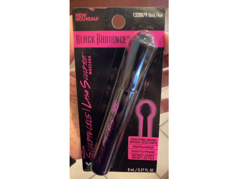Black Radiance Lash Sculptor Mascara, Black, 0.27 fl oz/8 mL