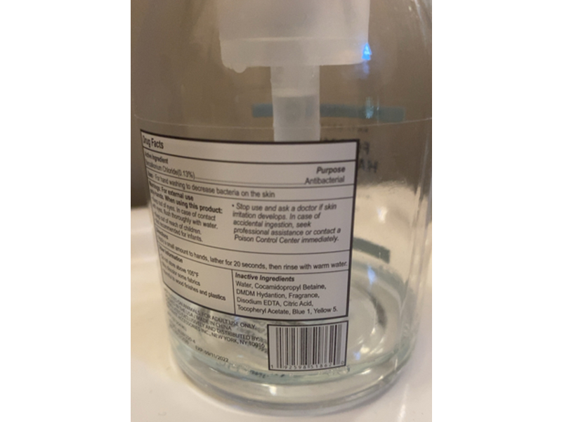 Body Prescriptions Anti Bacterial Foaming Hand Soap, Eucalyptus, Vitamin E, 8.6 fl oz/254 mL