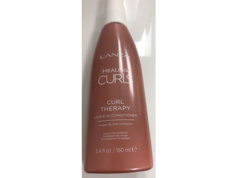 L'anza Healing Curls Leave-In-Conditioner, Curl Therapy, 5.4 fl oz/160 mL