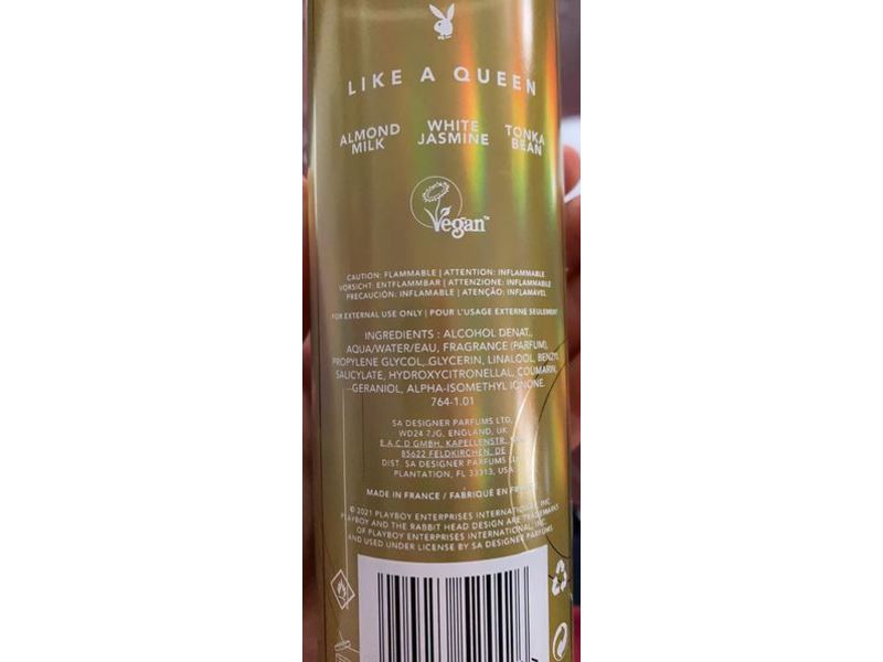Playboy Like A Queen Fragrance Mist, 8.4 fl oz/250 mL