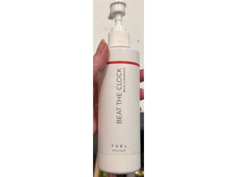 Tuel Beat The Clock Milk Cleanser, 8 oz/237 mL