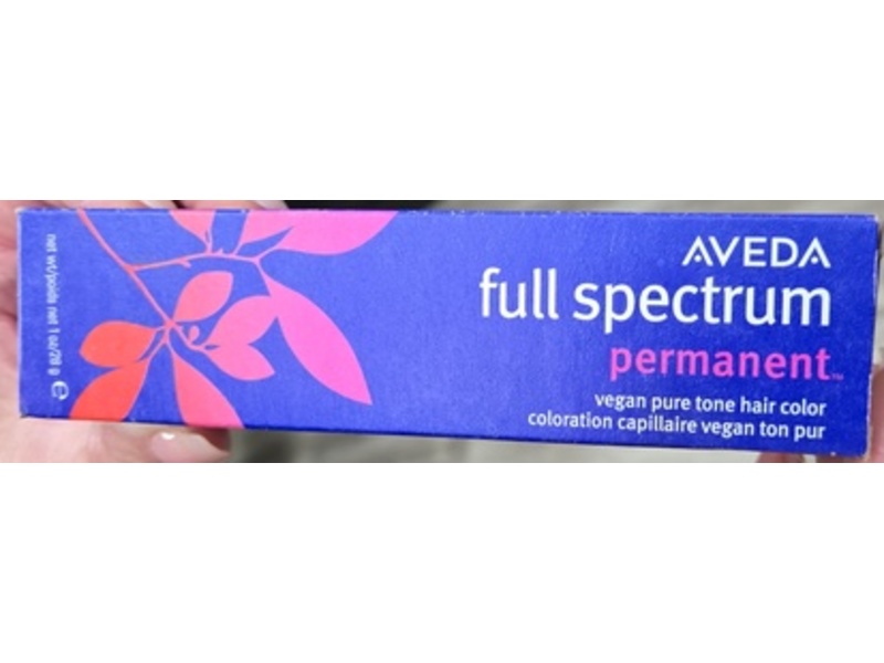 Aveda Full Spectrum Permanent Pure Tone Hair Color, Dark Gr/G Gray, 1 oz/28 g