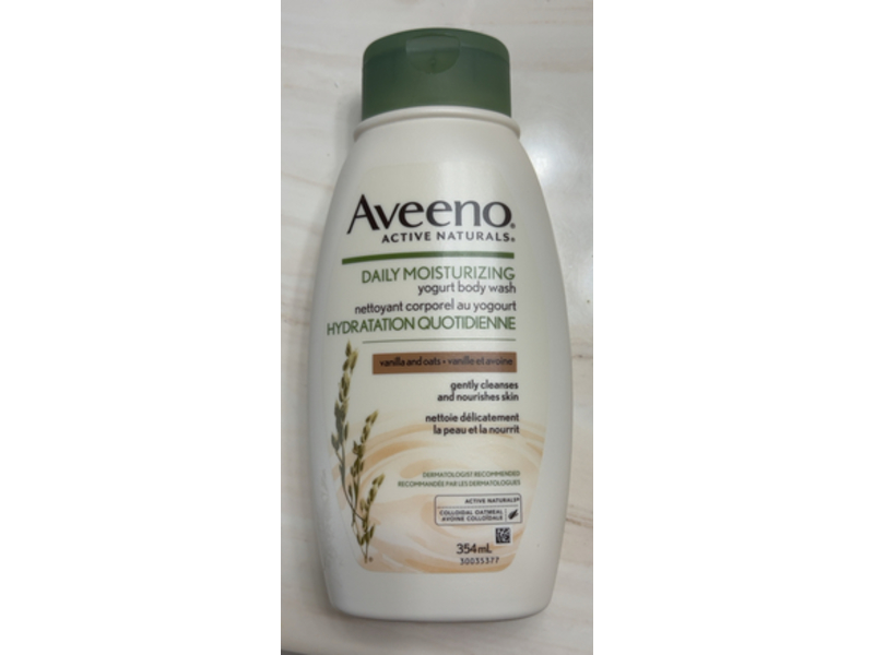 Aveeno Daily Moisturizing Yogurt Body Wash, Vanilla & Oats, 354 mL