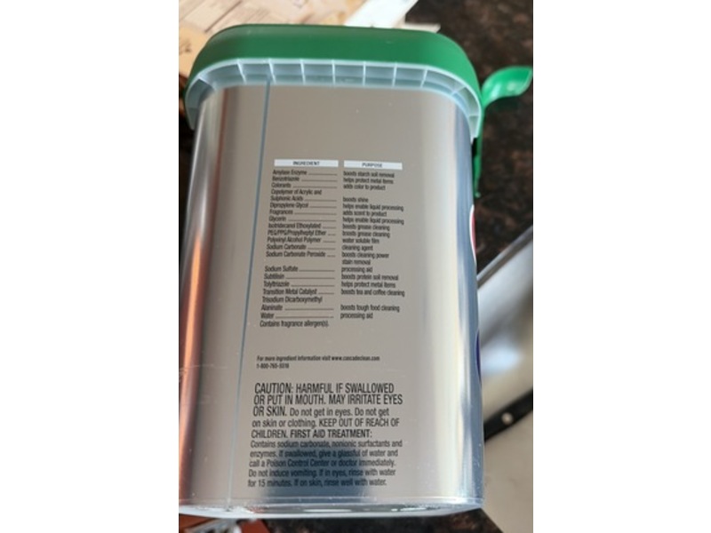 Cascade Platinum Dishwasher Pods, Lemon Scent, 31.4 oz/903 g, 59 Count