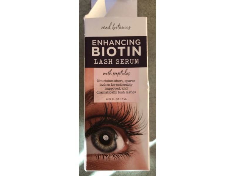 Reed Botanics Enhancing Biotin Lash Serum, 0.34 fl oz/7 mL