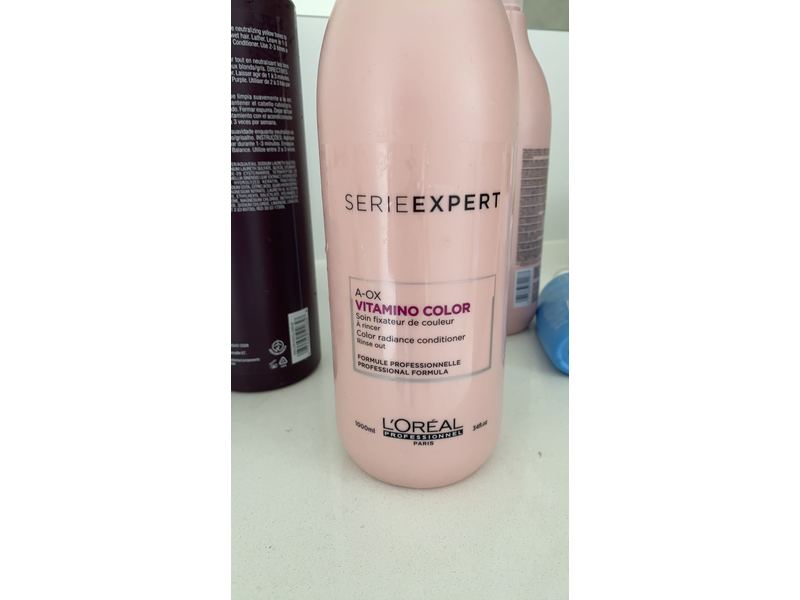 L'Oreal Paris Serie Expert Vitamino Resveratrol Color Conditioner 1000ml, 34 Ounce
