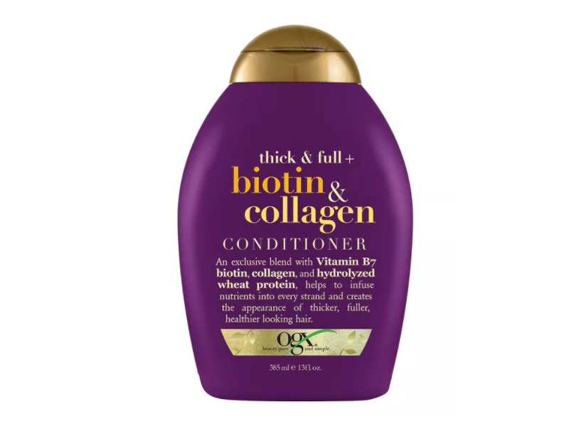 OGX Thick & Full + Biotin & Collagen Conditioner, 13 fl oz (385 ml)
