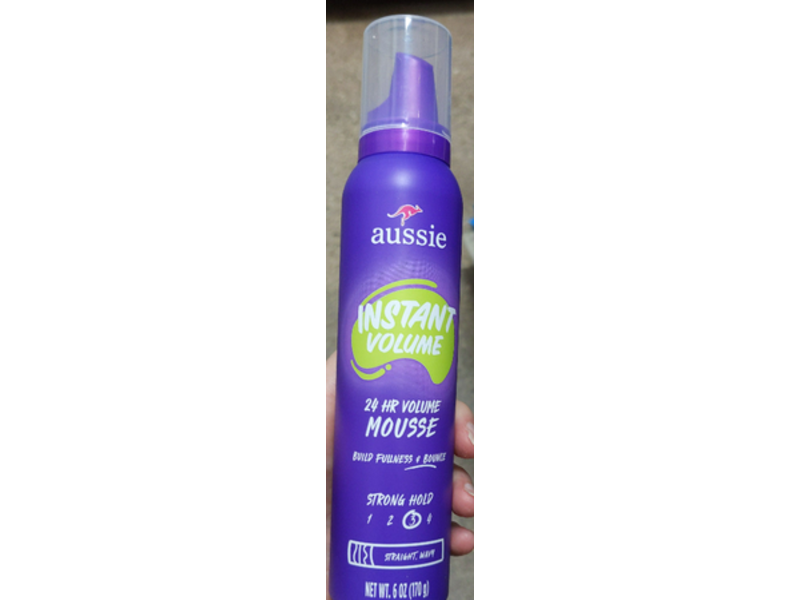 Aussie Instant Volume Mousse, Strong Hold 3, 6 fl oz/170 g