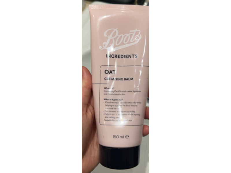 Boots Cleansing Balm, Oat, 150 mL