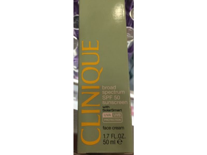 Clinique Sunscreen Face Cream, SPF 50, 1.7 fl oz/50 mL