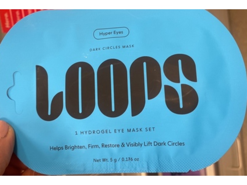 Loops 1 Hydrogel Eye Mask Set, 0.17 oz/5 g, Pack Of 5