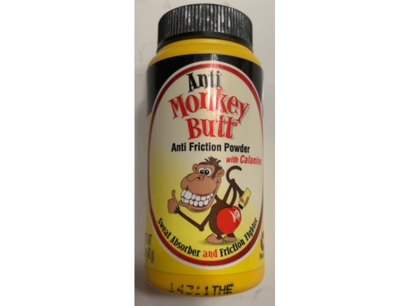 Anti Monkey Butt Anti Friction Powder, Calamine, 1.5 oz/43 g