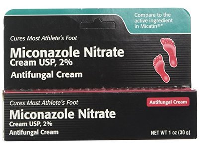 Miconazole Nitrate Cream Usp, 2% Antifungal Cream, 1 oz/30 g