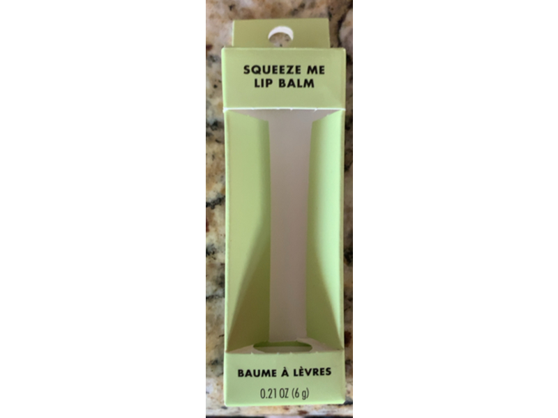 e.l.f. Squeeze Me Lip Balm, Honeydew, 0.21 oz/6 g