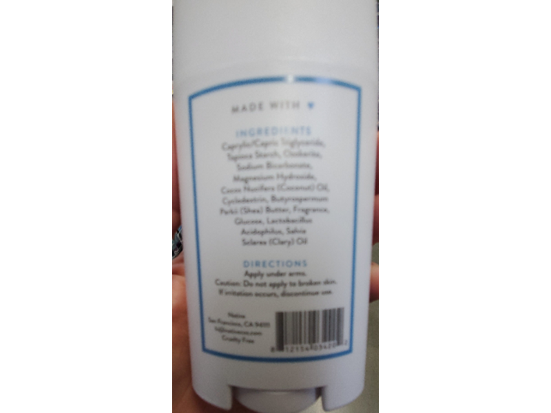Native Deodorant, Midnight Jasmine & Sage, 2.65 oz/75 g