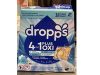 Dropps 4-In-1 Plus Oxi Biobased Power Laundry Detergent, Crisp Breeze, 21.44 oz/608 g, 38 Count - thumbnail 2
