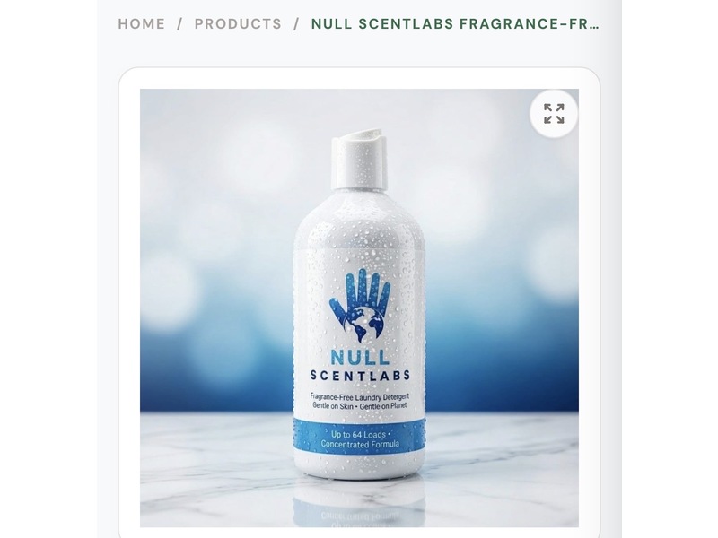 Null Scentlabs Laundry Detergent, 64 Loads