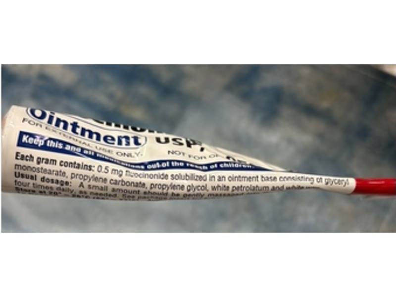 Fluocinonide Ointment 0.05%, 30 g, Taro (Rx)