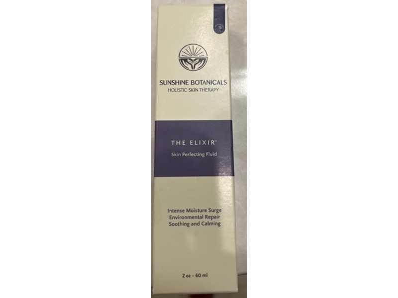 Sunshine Botanicals The Elixir Skin Perfecting Fluid, 2 oz/60 mL