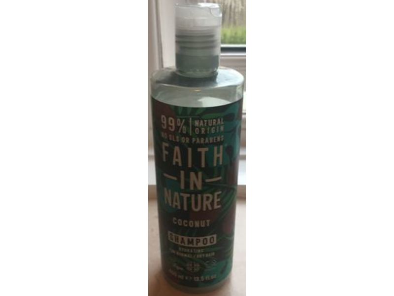 Faith In Nature Shampoo, Coconut, 13.5 fl oz/400 mL
