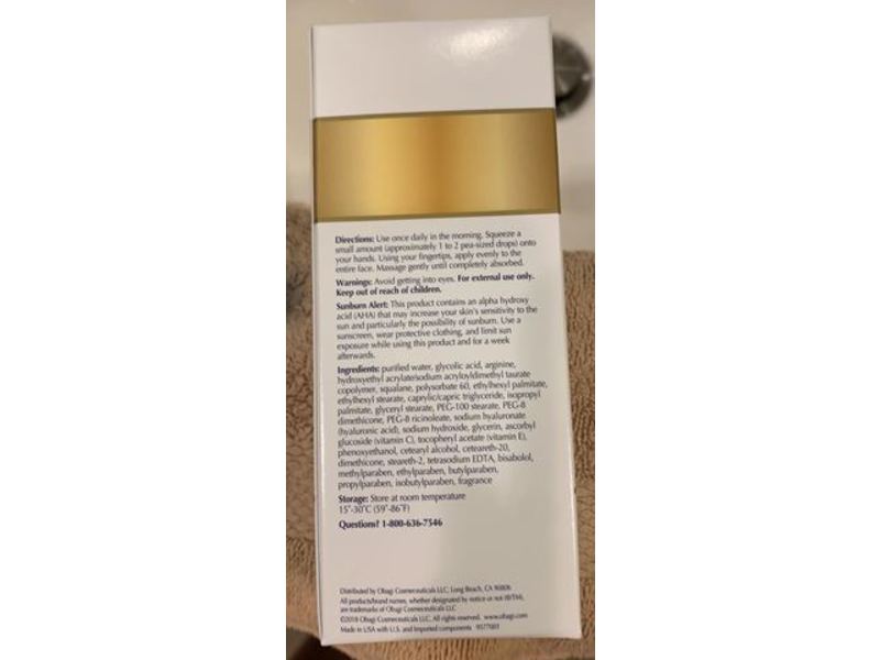 Obagi-C C-Exfoliating Day Lotion With Vitamin C, Am, 2 fl oz/59 mL