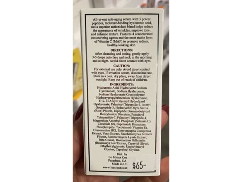 Le Mieux RX Complex Serum, 1 oz/30 mL