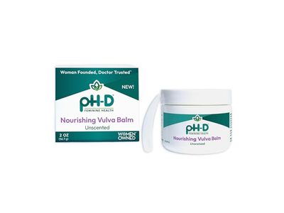 pH-D Feminine Health Support Nourishing Vulva Balm, Unscented, 2 oz/56.7 g