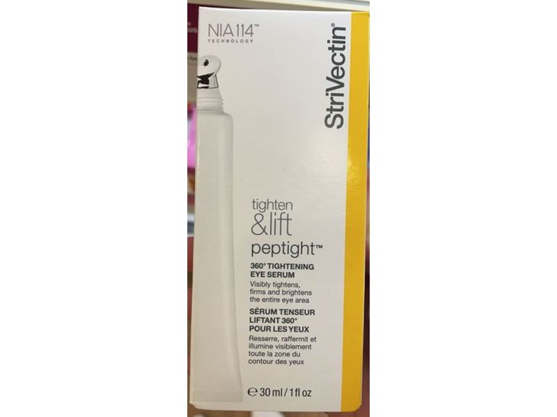 StriVectin Tighten & Lift 360 Degree Eye Serum, Peptight, 1 fl oz/30 mL