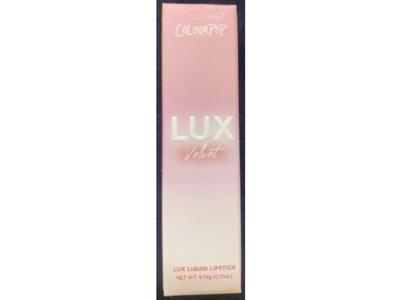 ColourPop Lux Velvet Liquid Lipstick, Big Bang, 0.17 oz/4.75 g