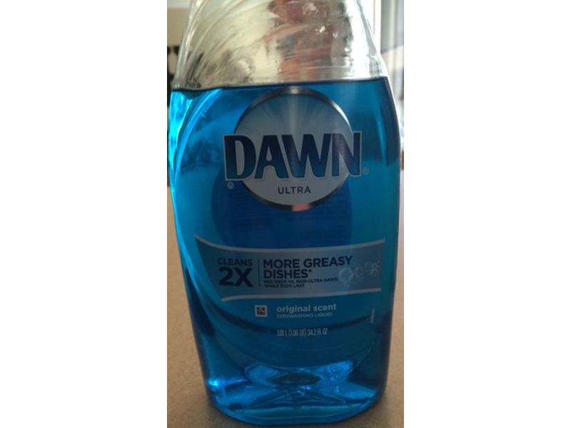 Dawn Ultra Dishwashing Liquid, Original Scent, 34.2 fl oz/1.01 L