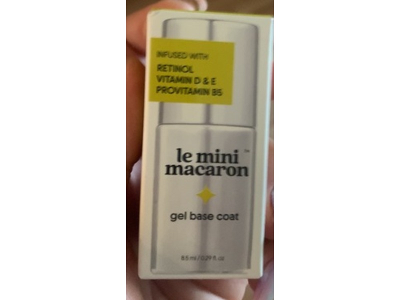Le Mini Macaron Gel Base Coat, 0.29 fl oz/8.5 mL