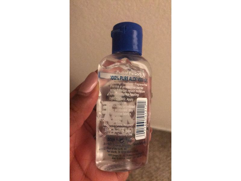 Fruit of the Earth Aloe Vera Gel, 2 fl oz