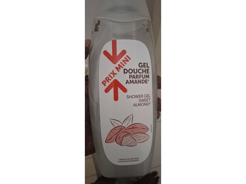 Prix Mini Gel Douche Parfum Amande, 500 mL