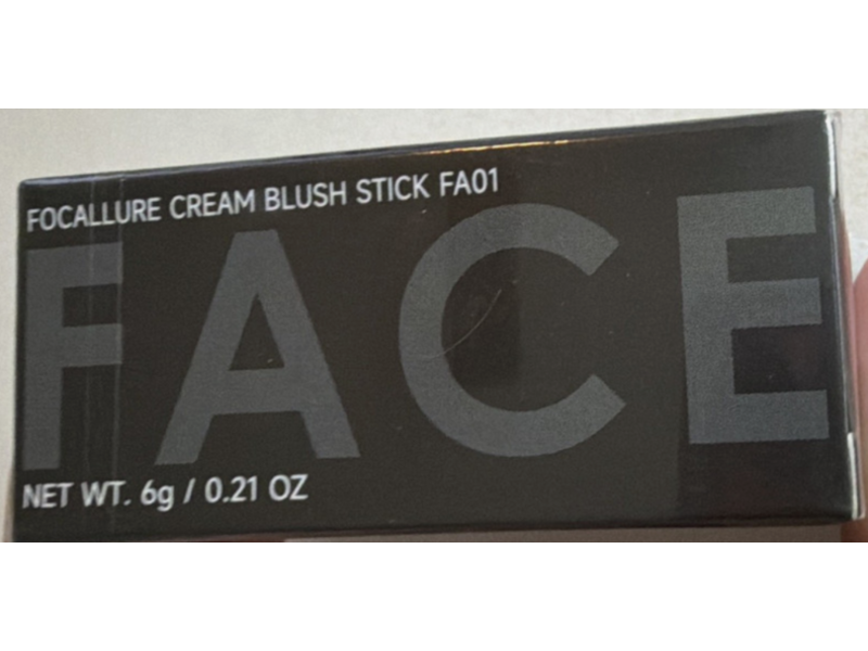 Focallure Cream Blush Stick, FA01, 0.21 oz/6 g