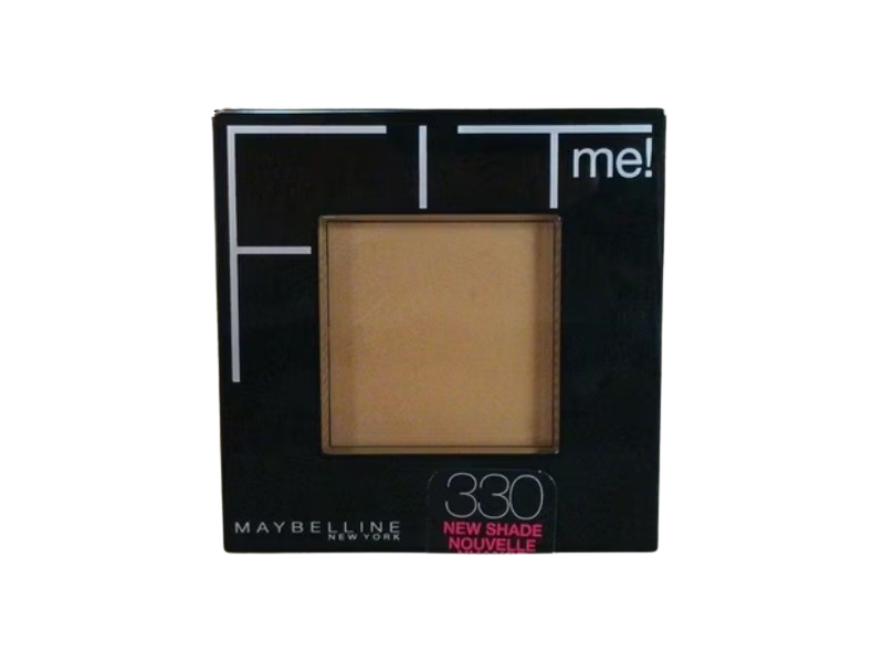 Maybelline New York Fit Me Pressed Powder, 330 Toffee Caramel, 0.3 oz/9 g