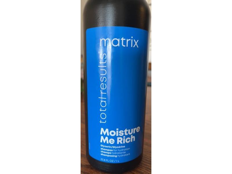 Matrix Total Results Moisture Me Rich Shampoo, 33.8 fl oz/1 L