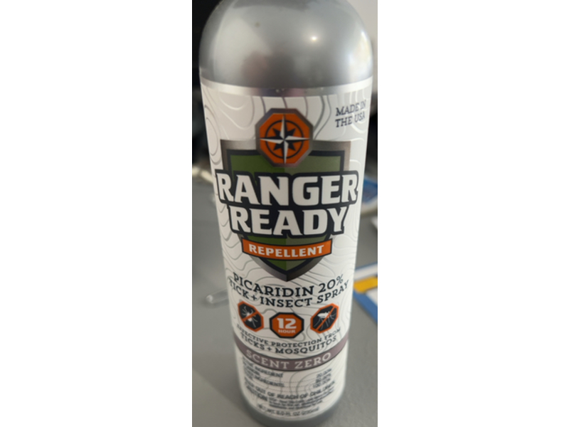 Ranger Ready Tick Spray and Insect Repellent, 8 oz (235 mL)